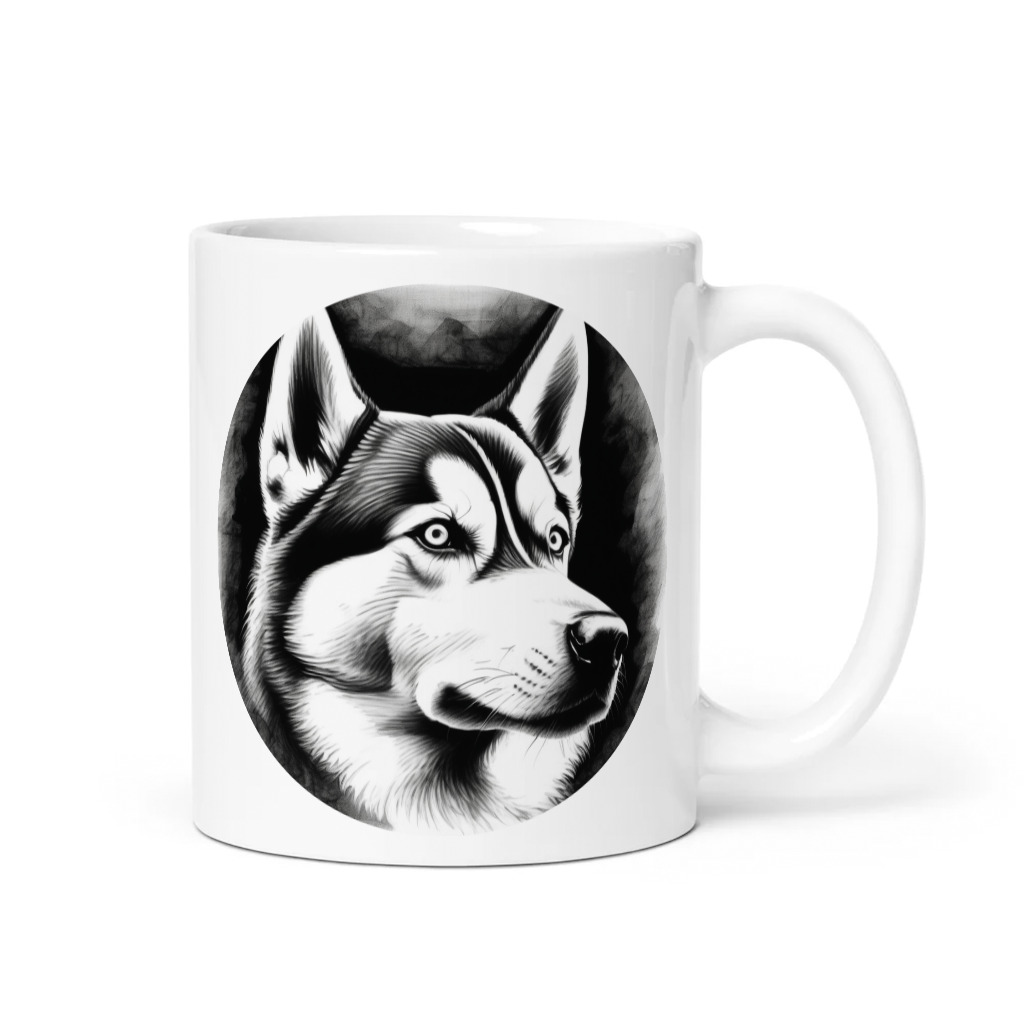PugMug Custom Siberian Husky Mug