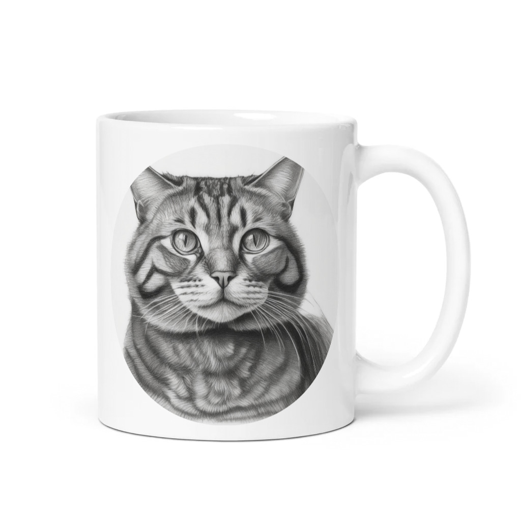 PugMug Custom Tabby Exotic Cat Mug