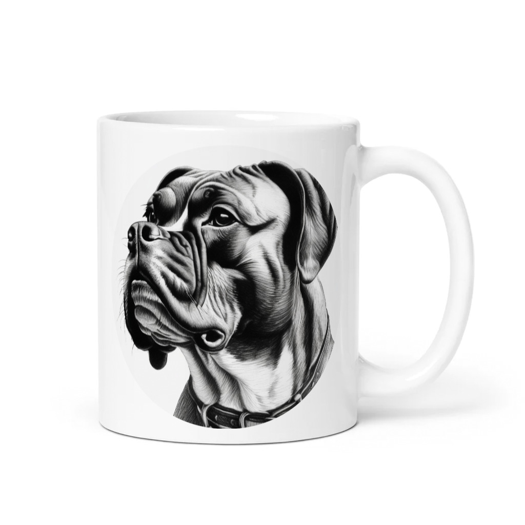 PugMug Custom Boxer Dog Mug