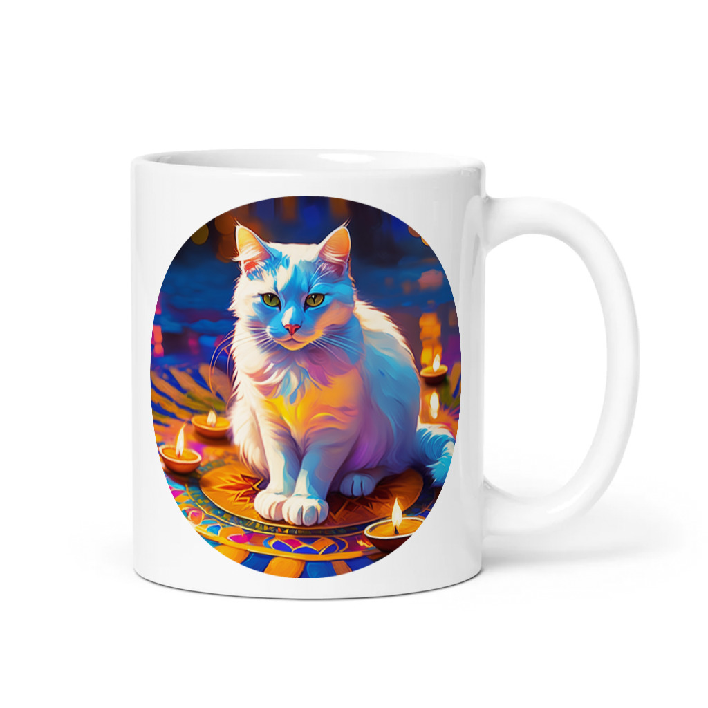 PugMug Custom White Companion Cat Mug