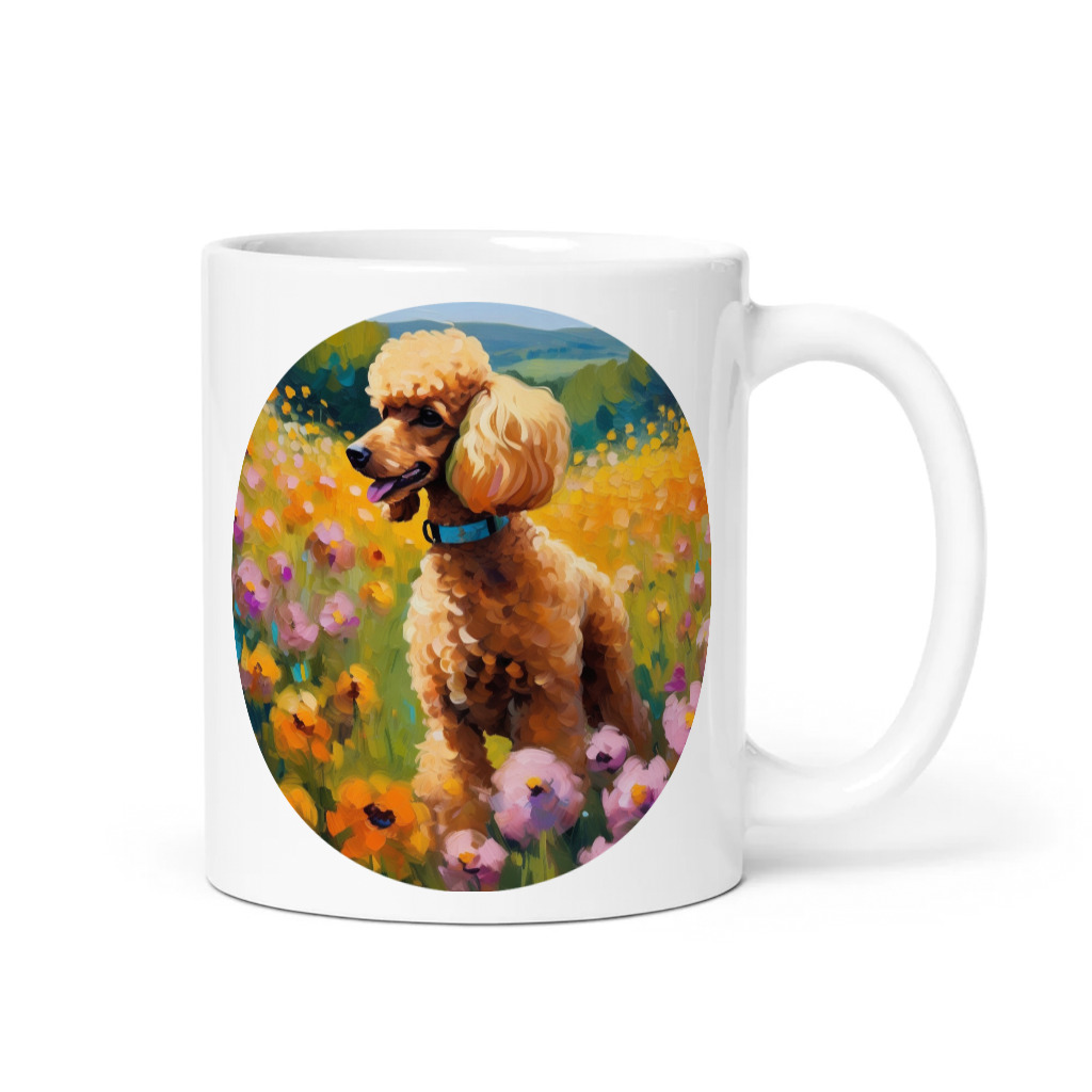 PugMug Custom Tan Poodle Mug