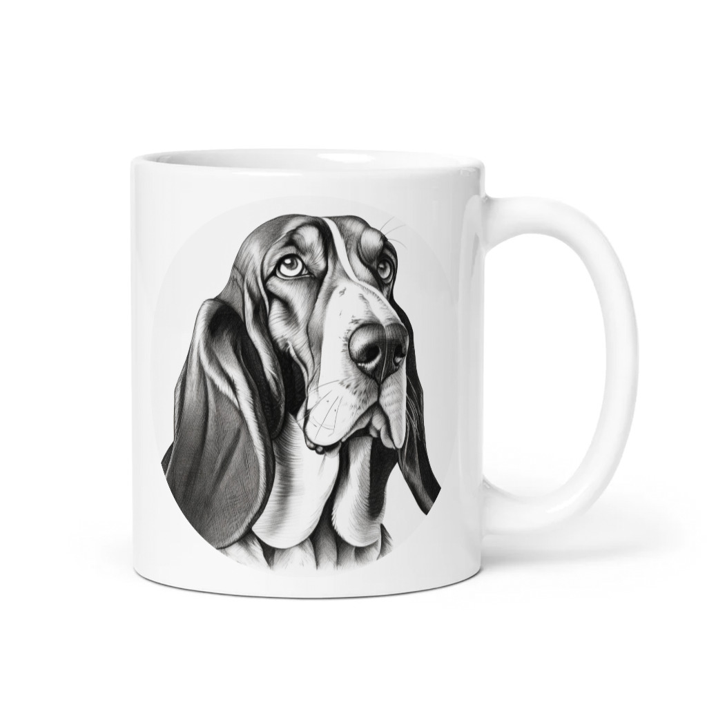 PugMug Custom Basset Hound Mug