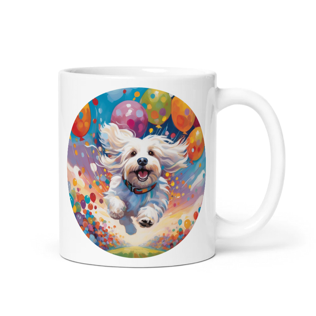 PugMug Custom White Havanese Dog Mug