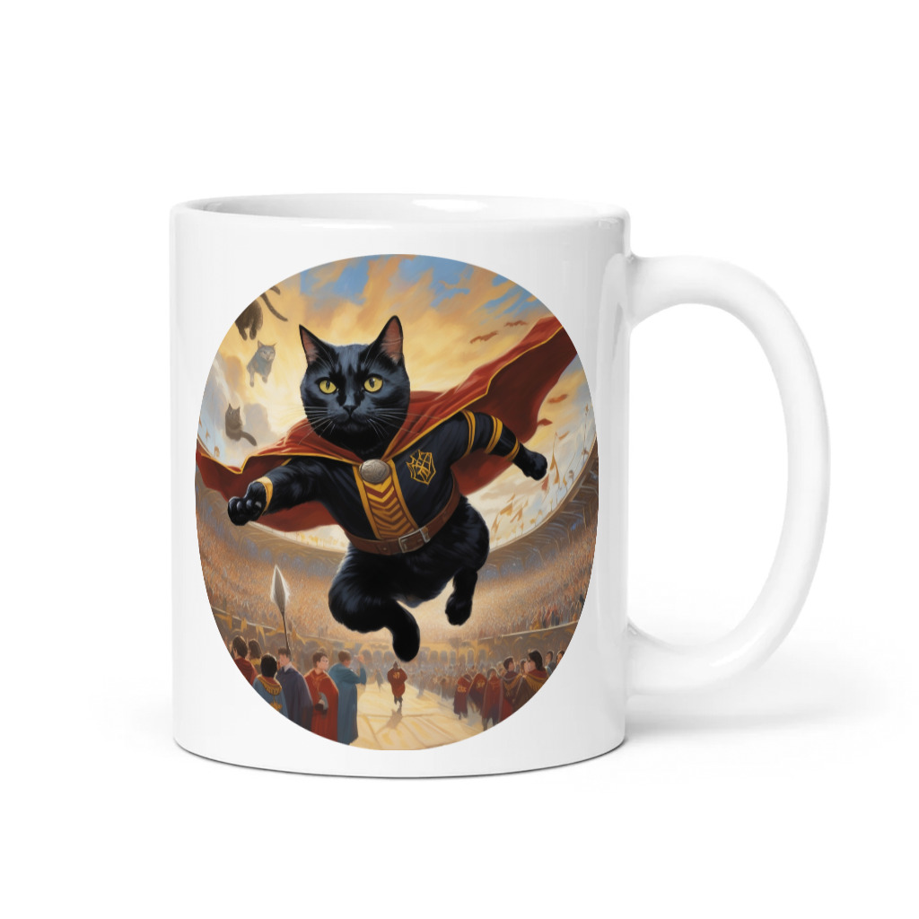 PugMug Custom Black American Shorthair Cat Mug