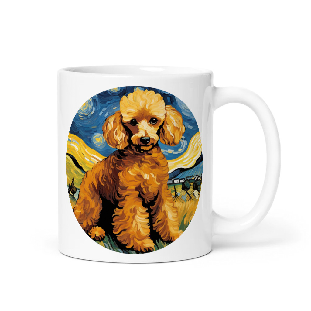 PugMug Custom Tan Poodle Mug