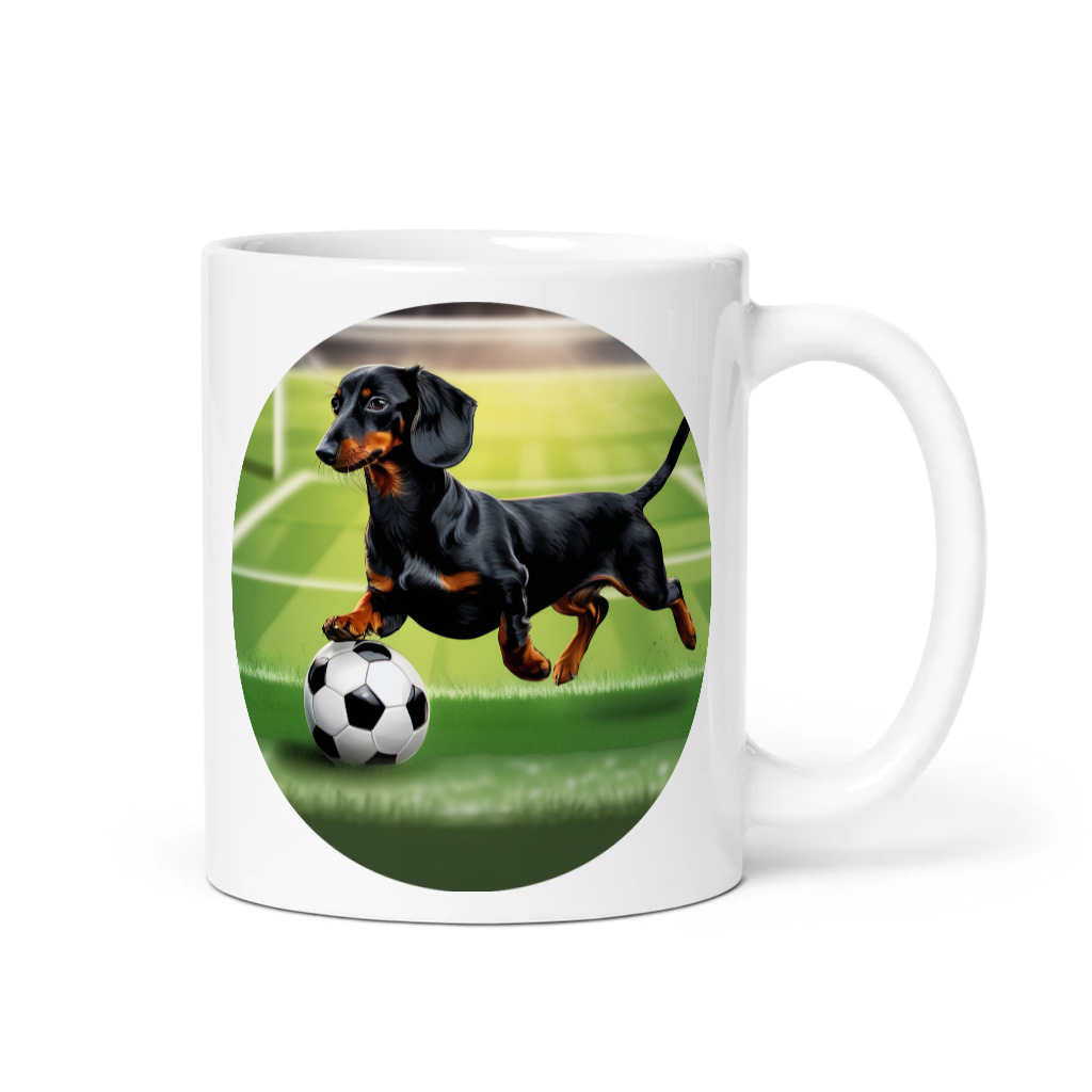 PugMug Custom Black Dachshund Mug