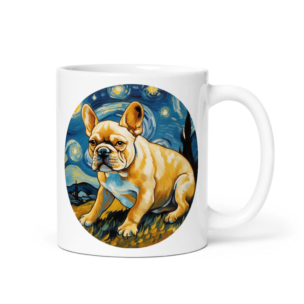 PugMug Custom Tan French Bulldog Mug