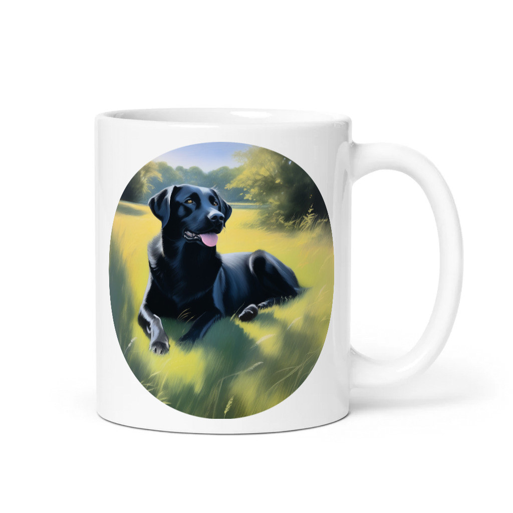 PugMug Custom Black Labrador Retriever Mug