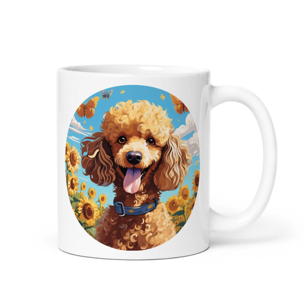PugMug Custom Tan Poodle Mug