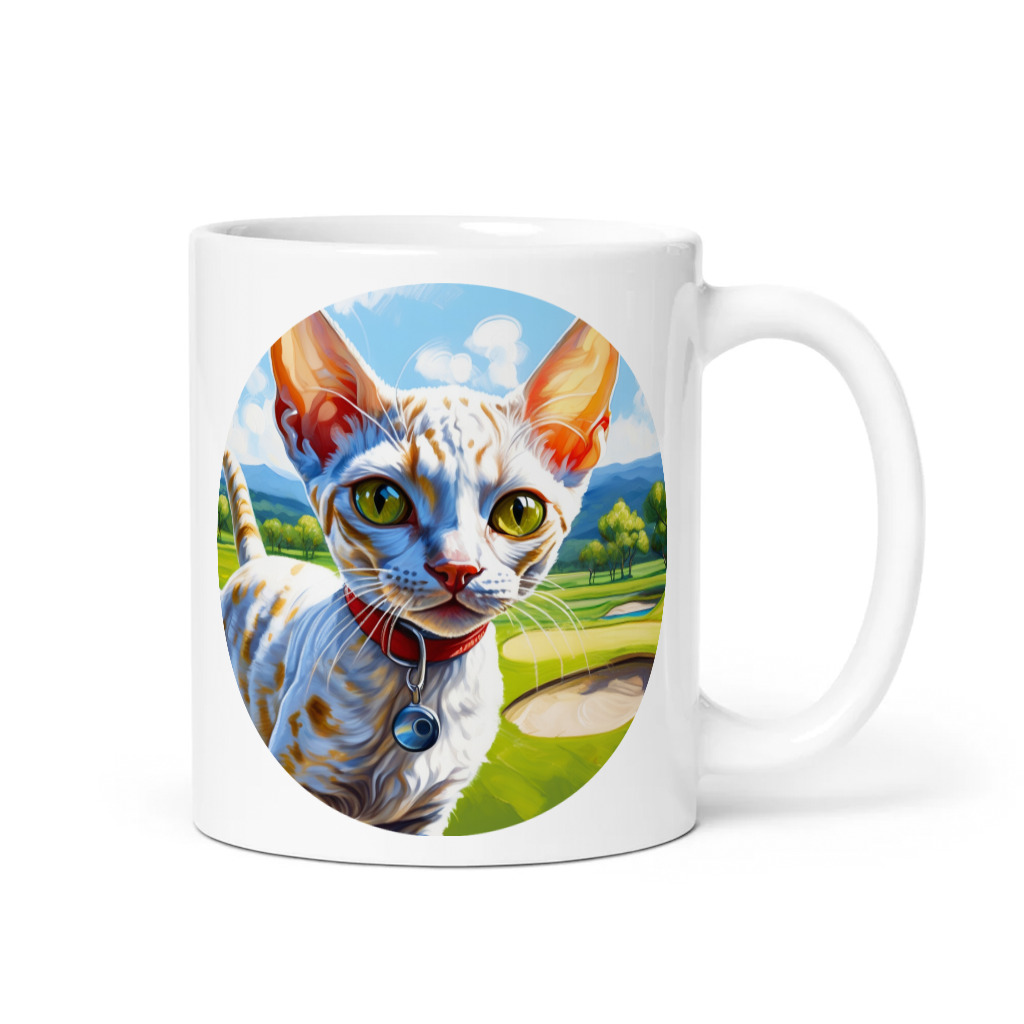 PugMug Custom Tabby Devon Rex Cat Mug