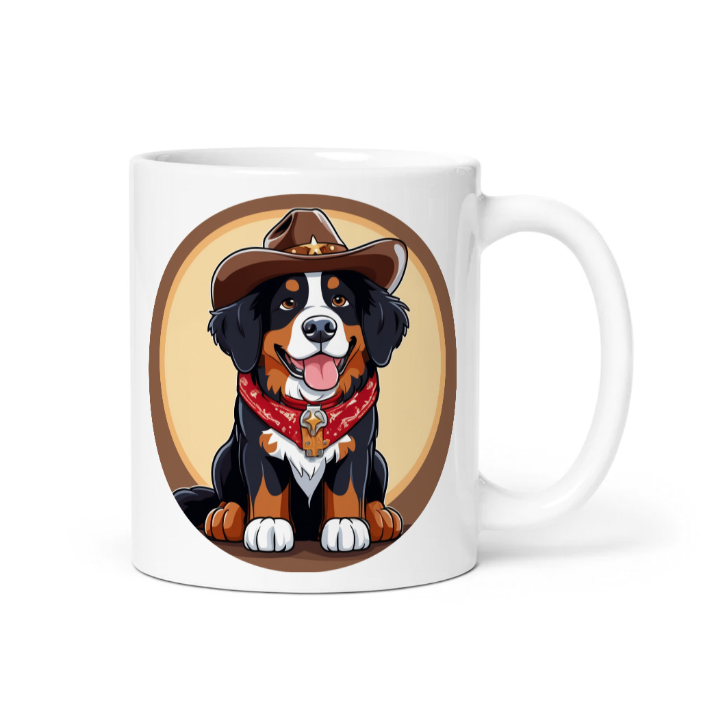 PugMug Custom Bernese Mountain Dog Mug