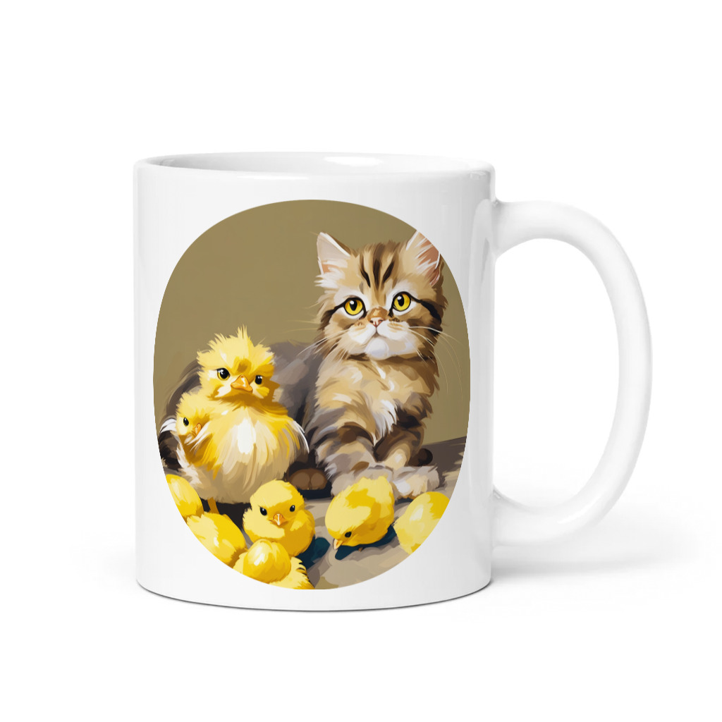 PugMug Custom Tabby Persian Cat Mug