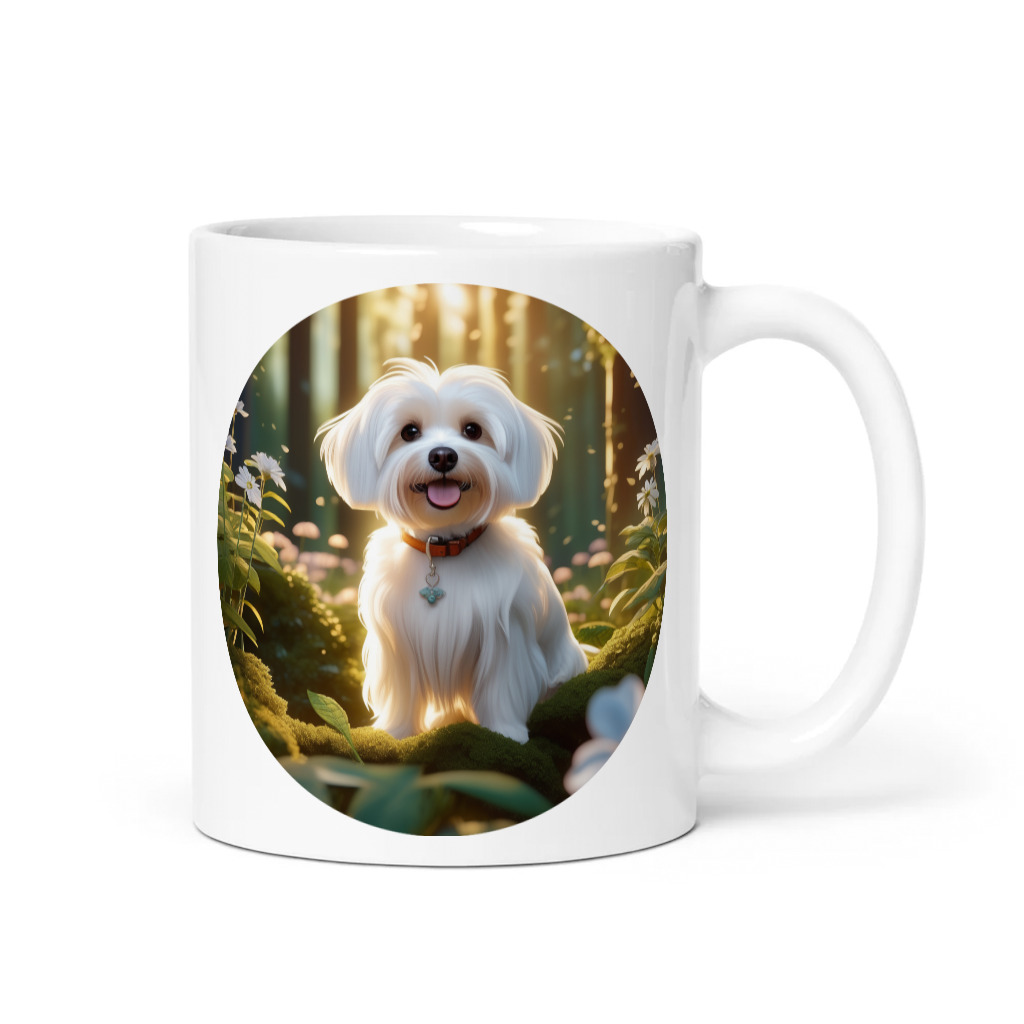 PugMug Custom White Havanese Dog Mug