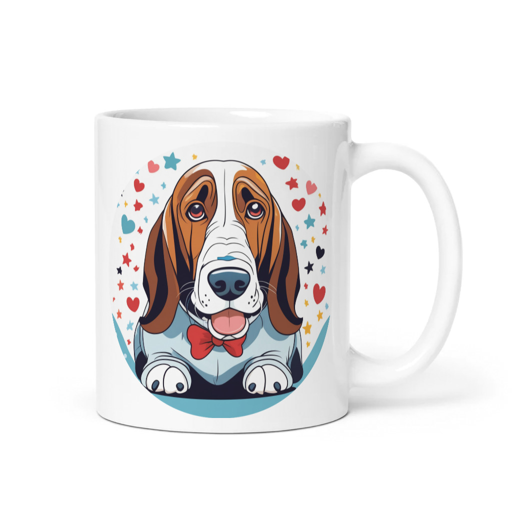 PugMug Custom Basset Hound Mug