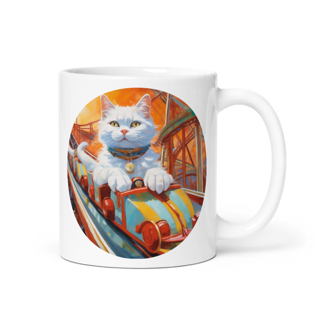 PugMug Custom White Companion Cat Mug