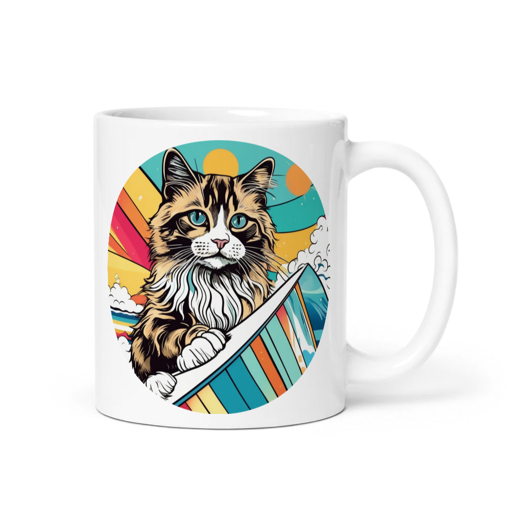 PugMug Custom Tabby Ragdoll Cat Mug