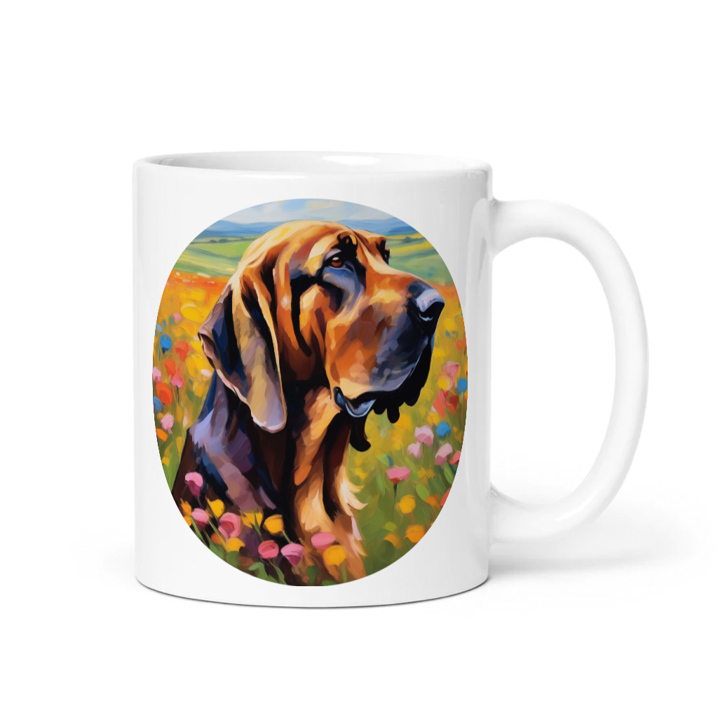 PugMug Custom Bloodhound Mug