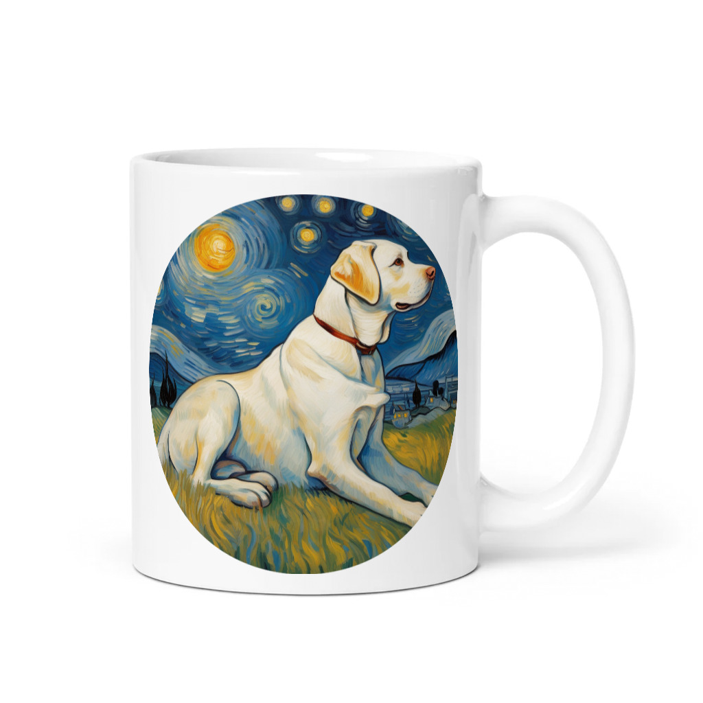 PugMug Custom White Labrador Retriever Mug