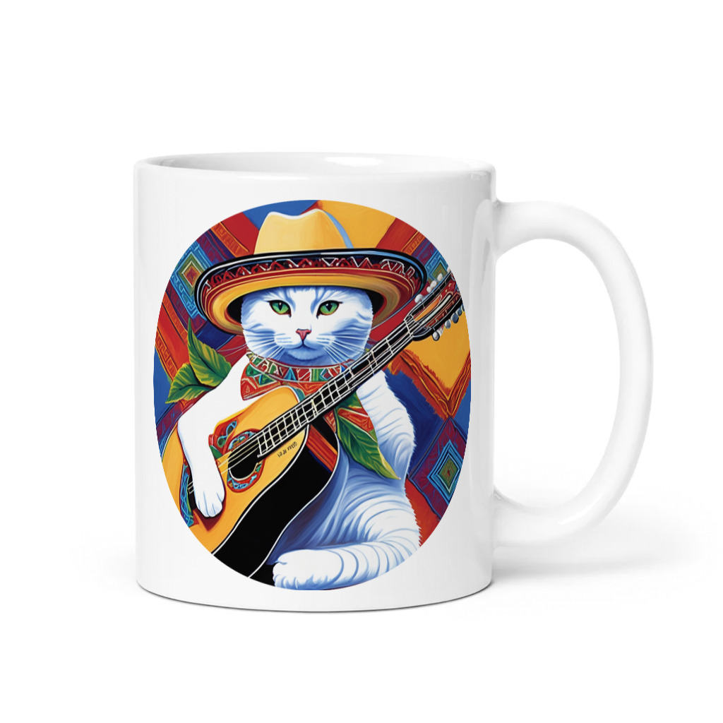 PugMug Custom White Companion Cat Mug