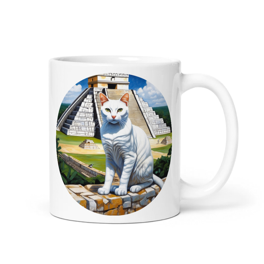 PugMug Custom White Companion Cat Mug