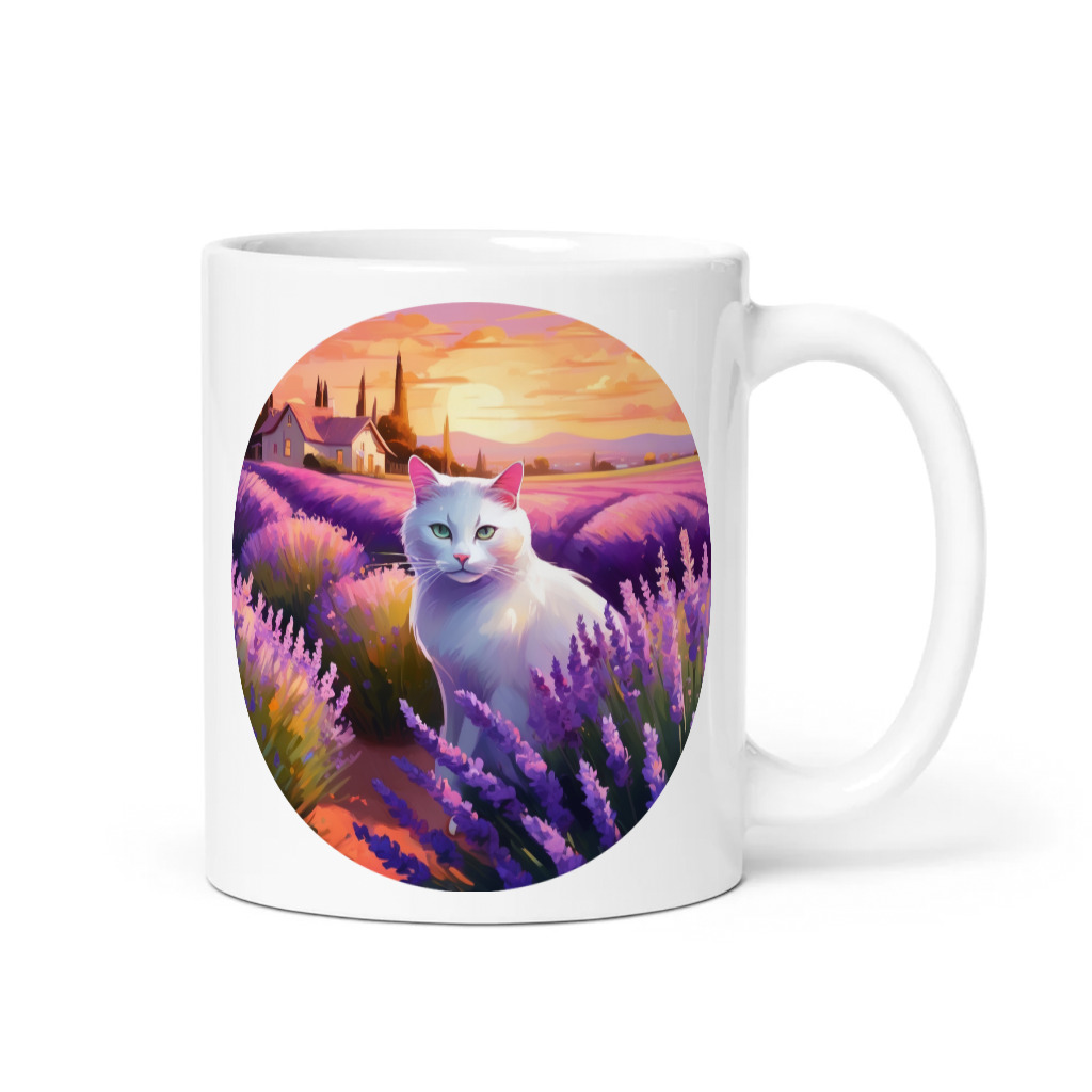 PugMug Custom White Companion Cat Mug