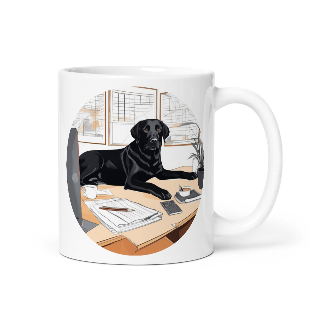 PugMug Custom Black Labrador Retriever Mug