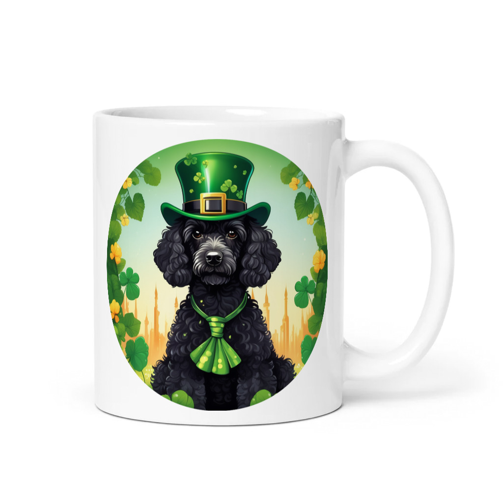PugMug Custom Black Poodle Mug