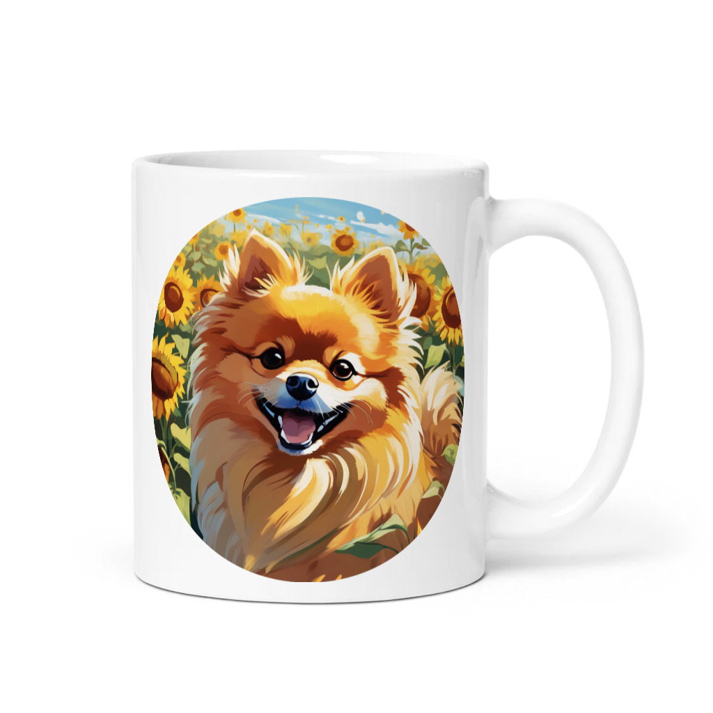PugMug Custom Tan Pomeranian Mug