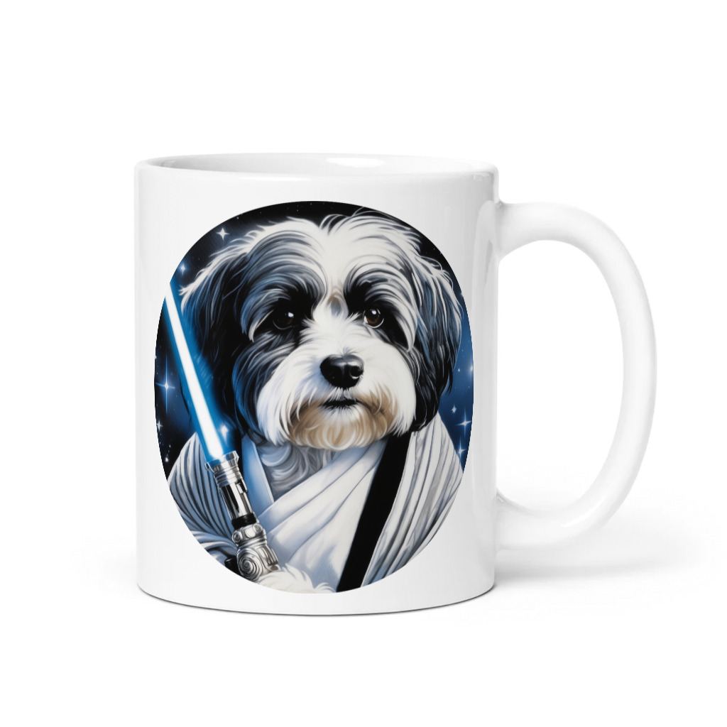 PugMug Custom Black-and-white Havanese Dog Mug
