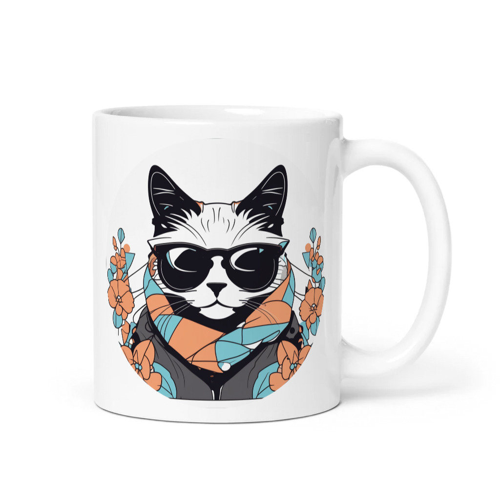 PugMug Custom Black Ragdoll Cat Mug
