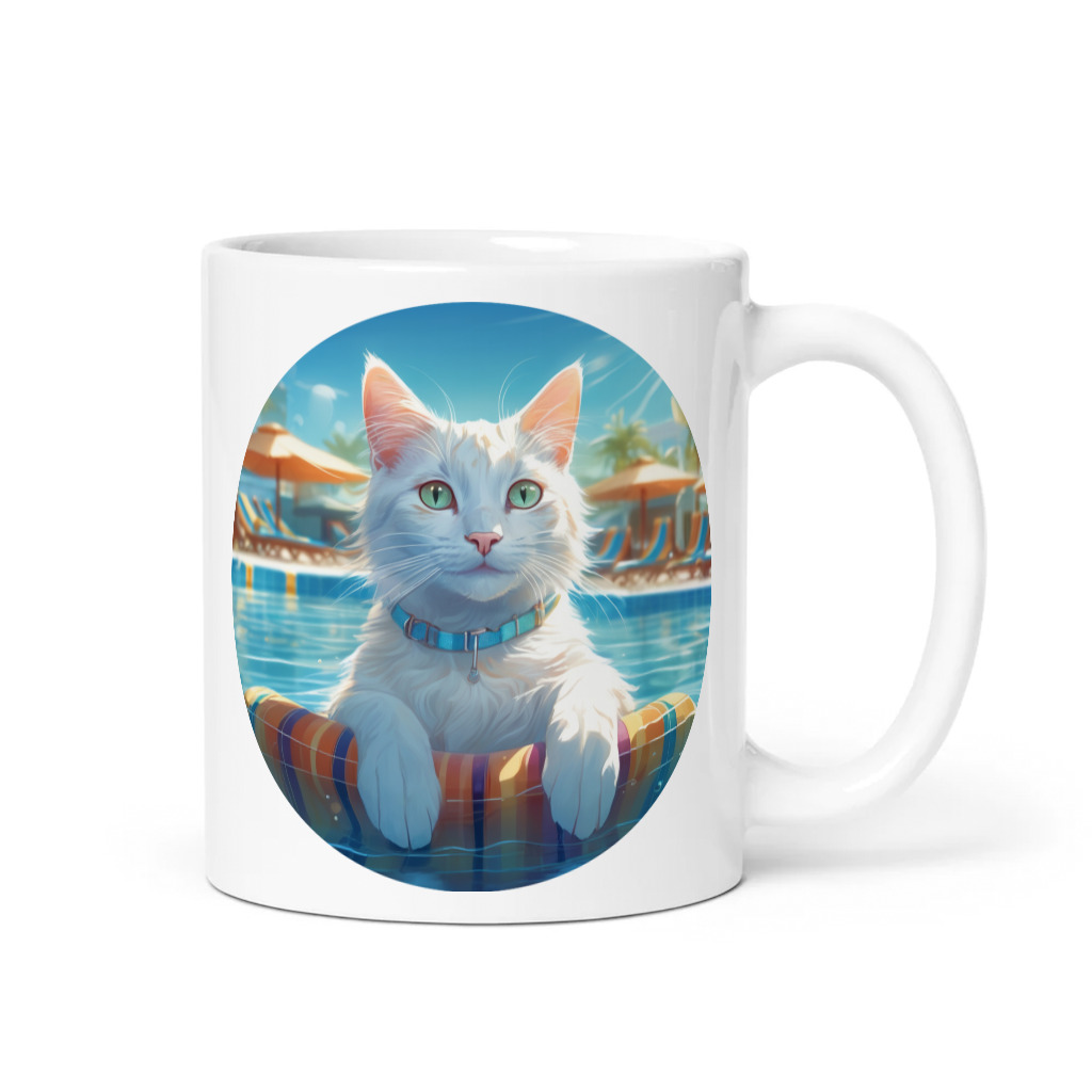 PugMug Custom White Companion Cat Mug