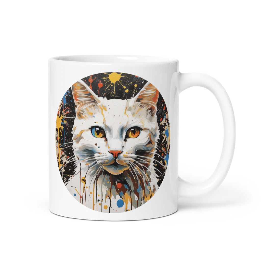 PugMug Custom White Companion Cat Mug
