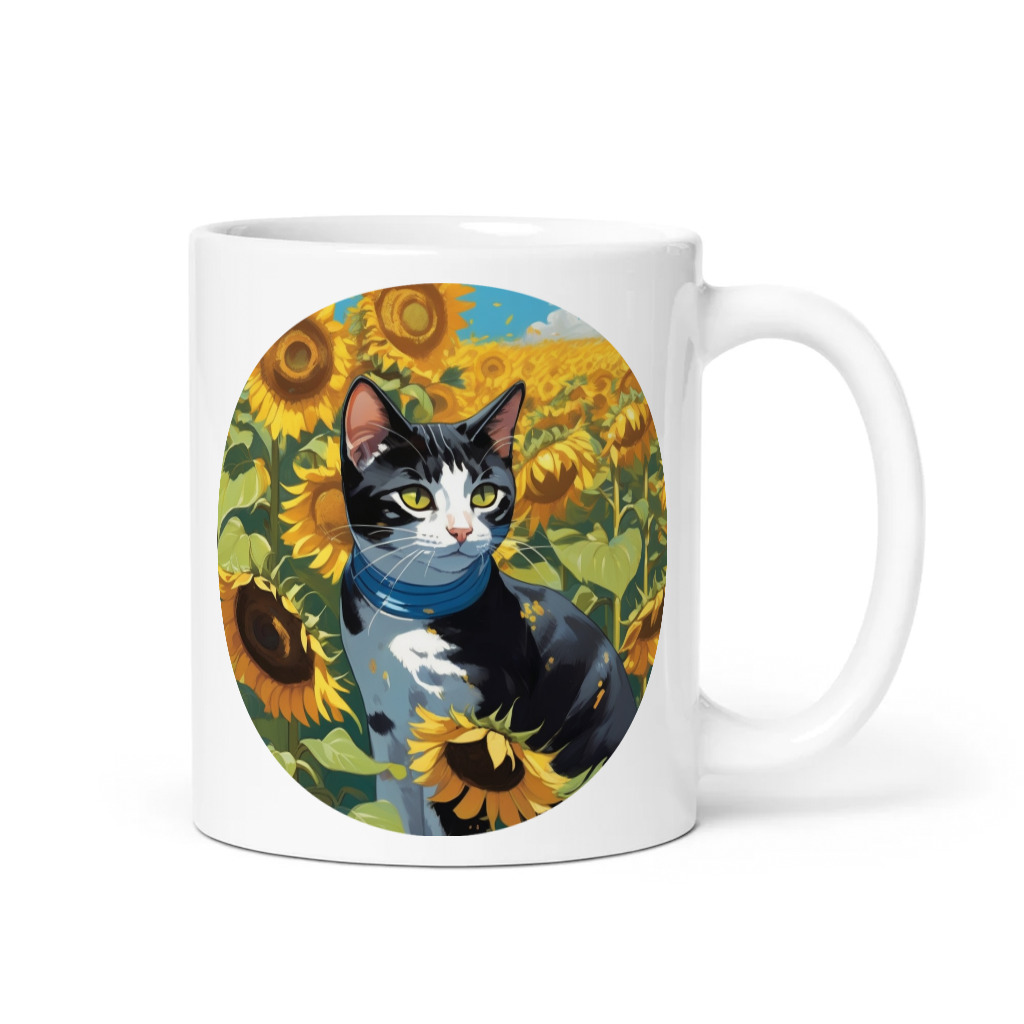 PugMug Custom Black American Shorthair Cat Mug