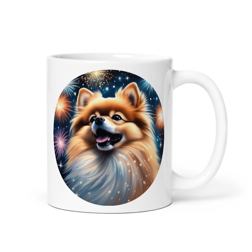 PugMug Custom Tan Pomeranian Mug