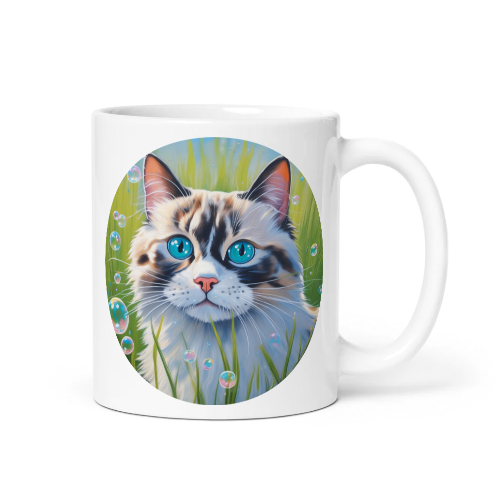 PugMug Custom Tabby Ragdoll Cat Mug