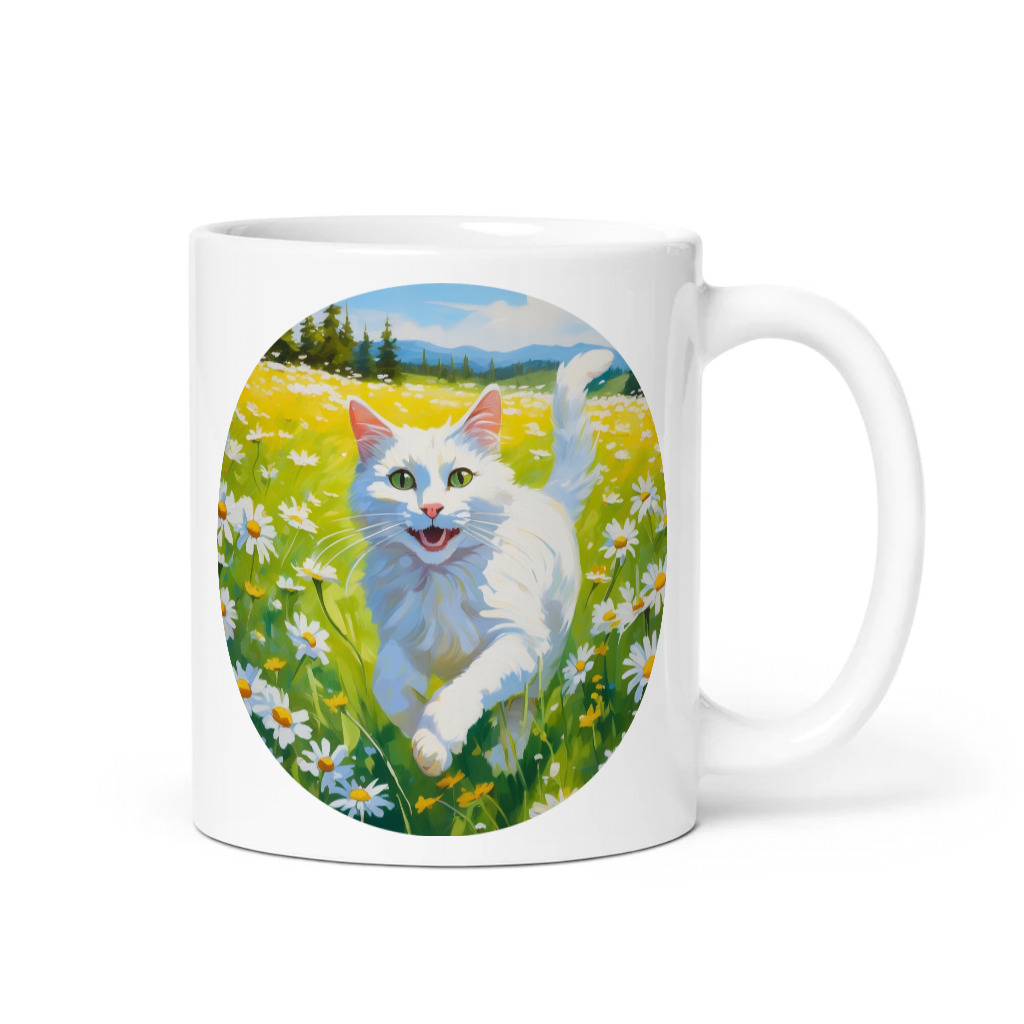 PugMug Custom White Companion Cat Mug