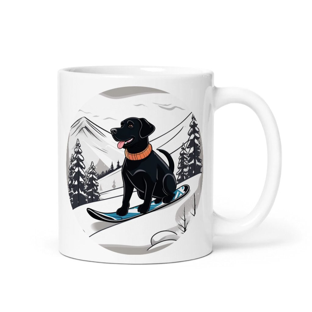 PugMug Custom Black Labrador Retriever Mug
