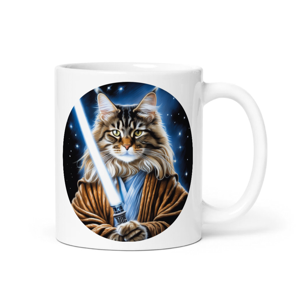 PugMug Custom Tabby Maine Coon Cat Mug
