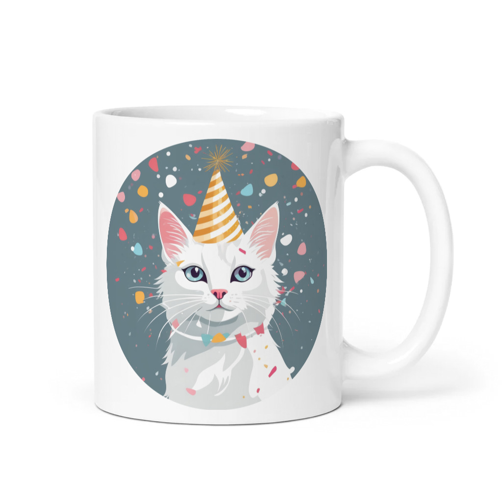 PugMug Custom White Companion Cat Mug