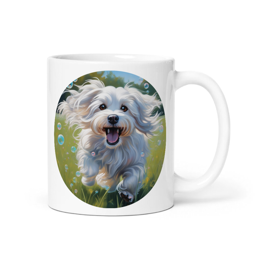 PugMug Custom White Havanese Dog Mug