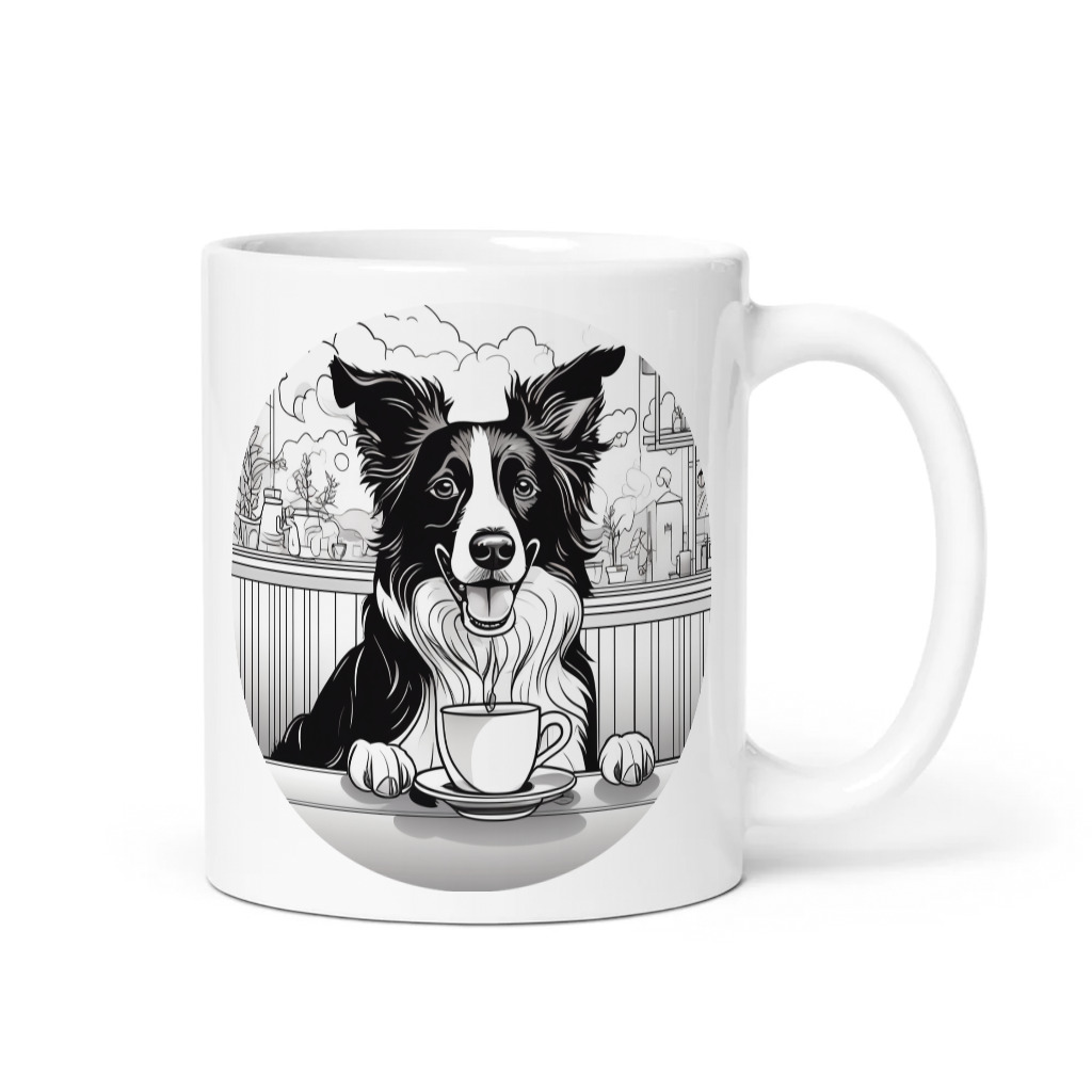 PugMug Custom Border Collie Mug