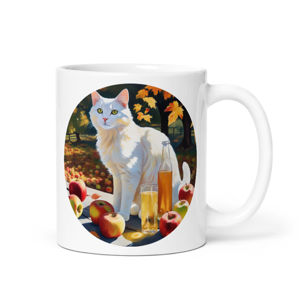 PugMug Custom White Companion Cat Mug