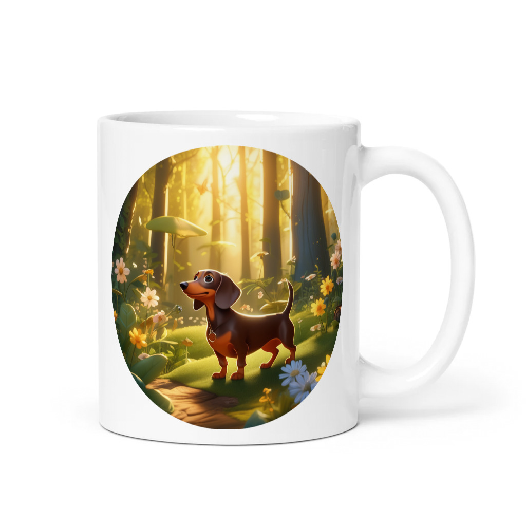PugMug Custom Tan Dachshund Mug