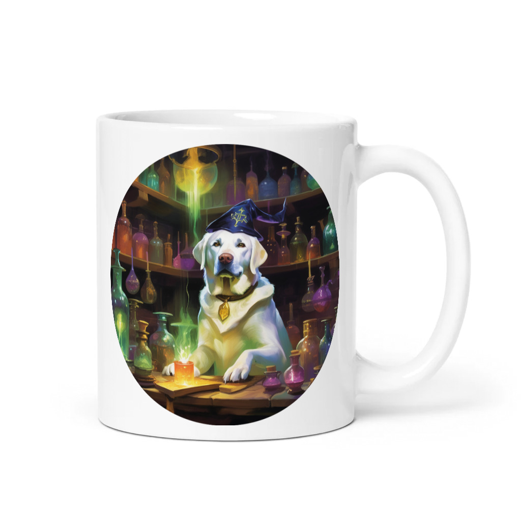 PugMug Custom White Labrador Retriever Mug