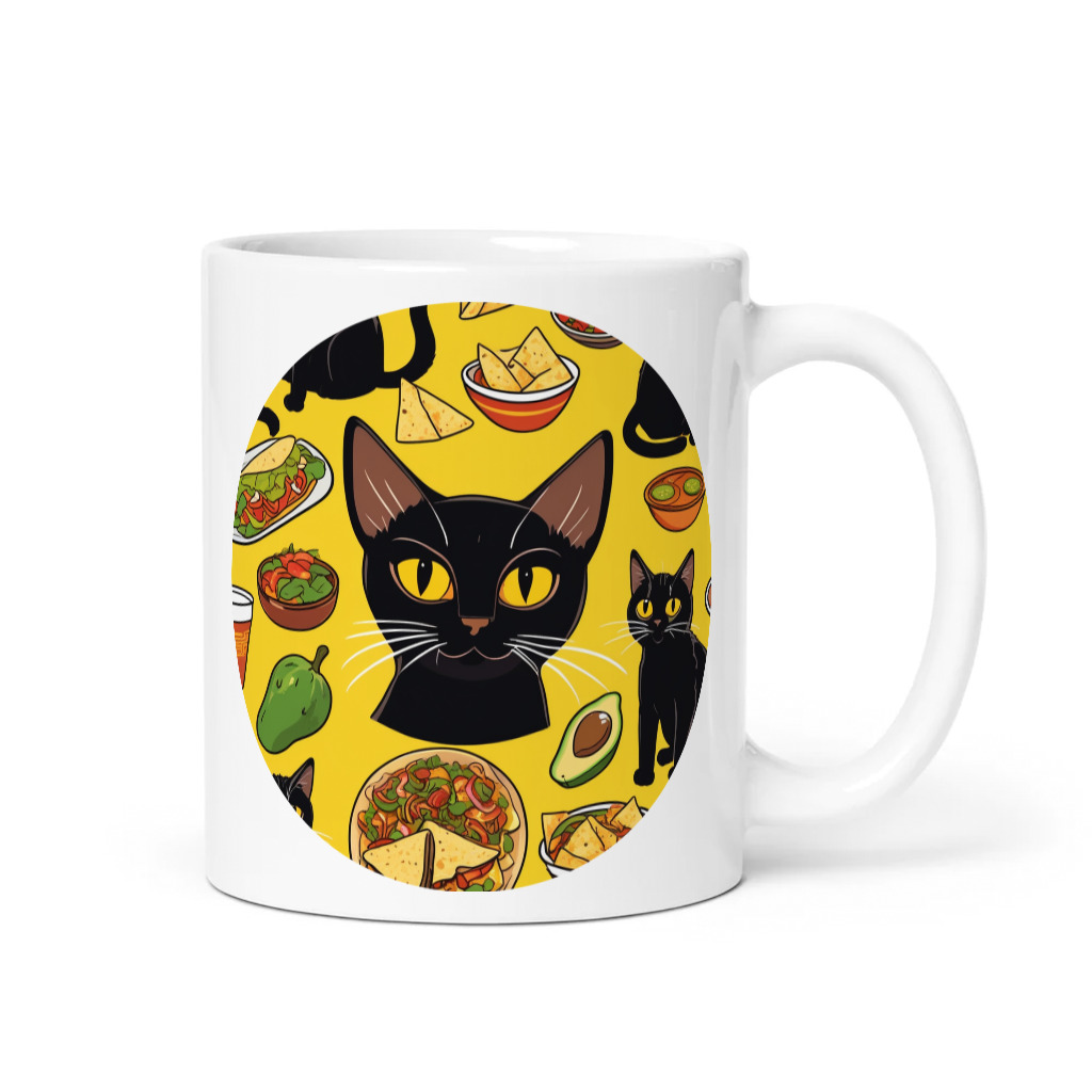 PugMug Custom Black Abyssinian Cat Mug