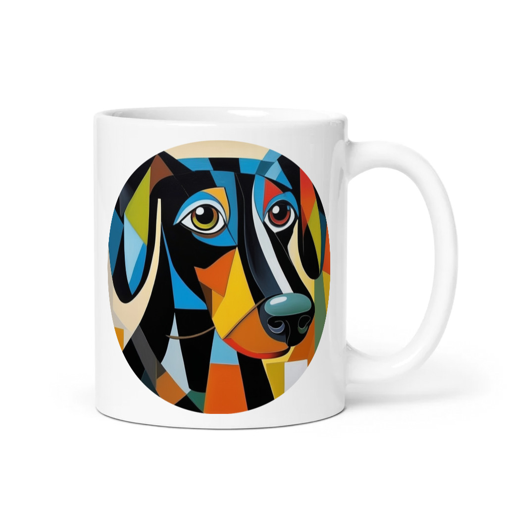 PugMug Custom Black Dachshund Mug