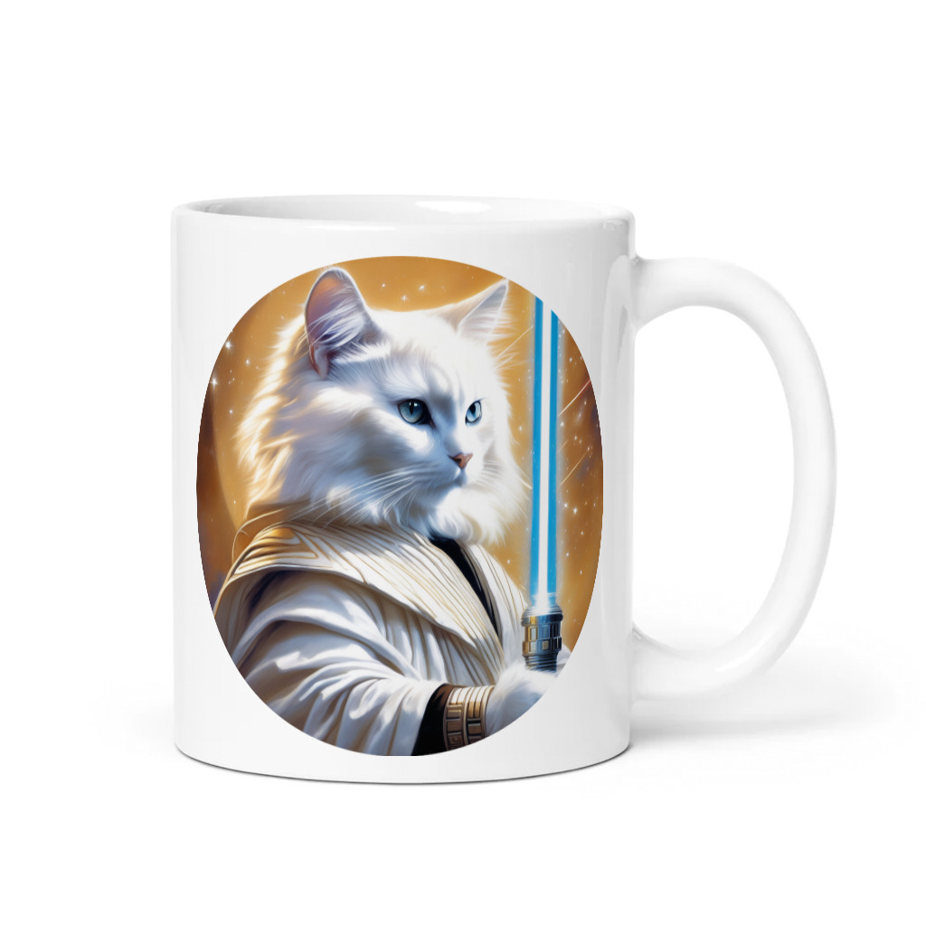 PugMug Custom White Ragdoll Cat Mug