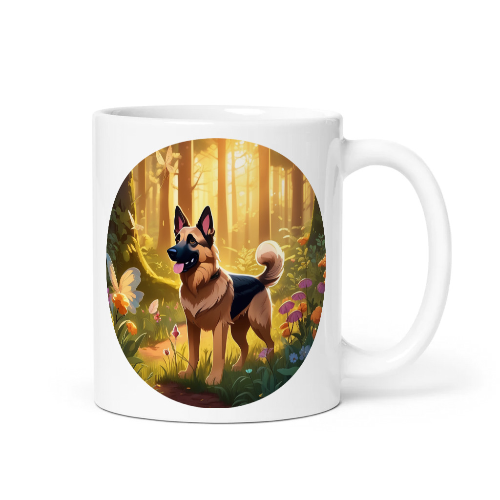 PugMug Custom German Shepherd Dog Mug