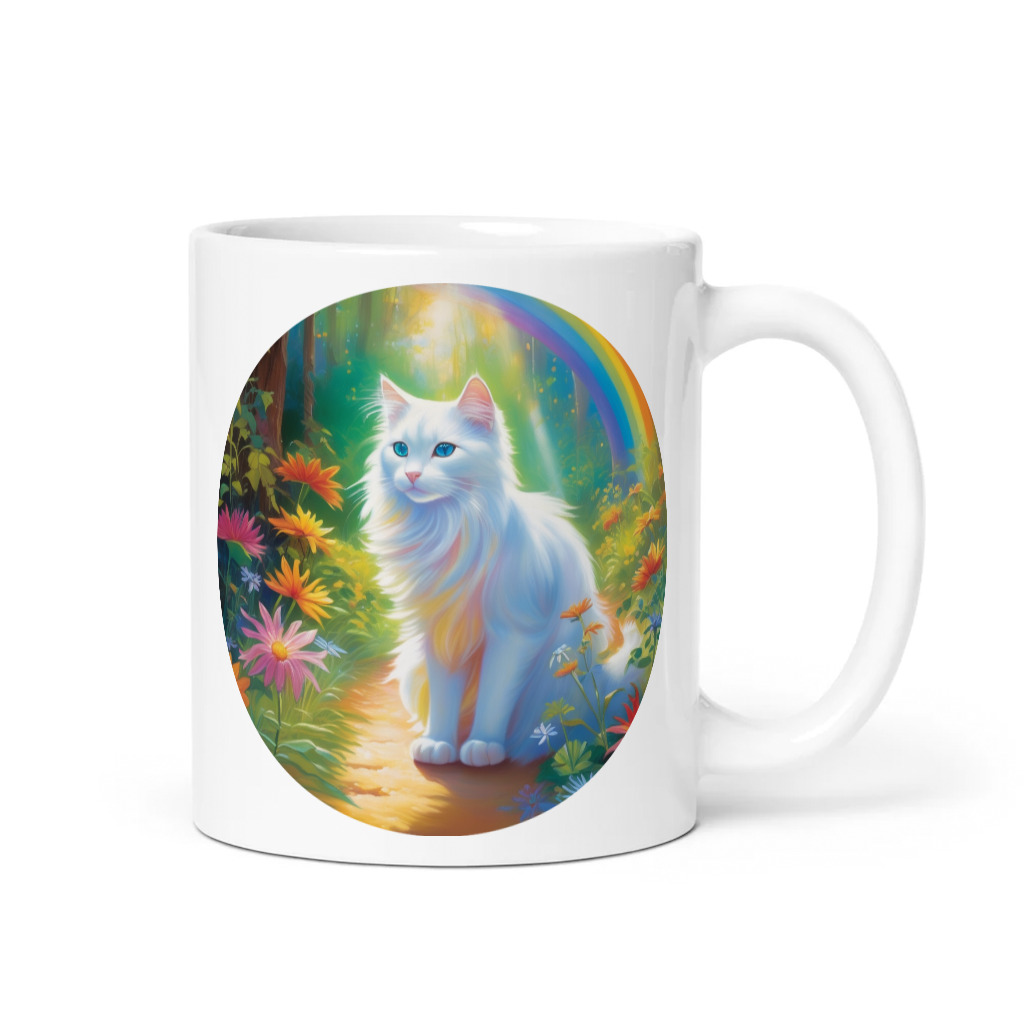 PugMug Custom White Companion Cat Mug