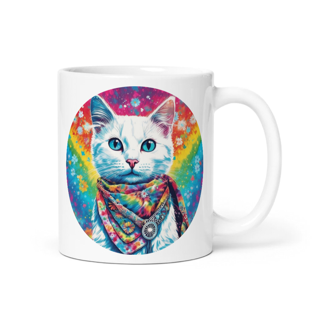 PugMug Custom White Companion Cat Mug